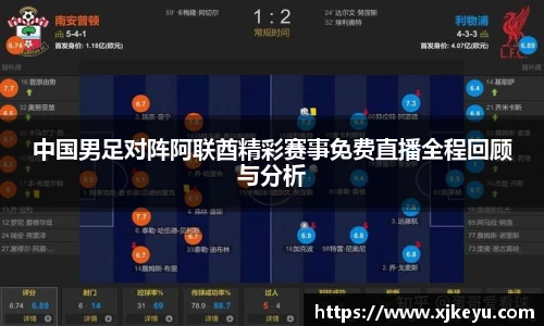 中国男足对阵阿联酋精彩赛事免费直播全程回顾与分析